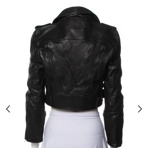 Women's Black Leather Jacket